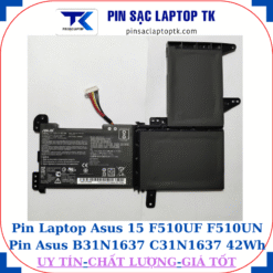 Pin Laptop Asus 15 F510UF F510UN Pin Asus B31N1637 C31N1637 42Wh