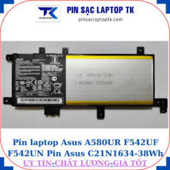 Pin laptop Asus A580UR F542UF F542UN Pin Asus C21N1634-38Wh