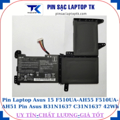 Pin Laptop Asus 15 F510UA-AH55 F510UA-AH51 Pin Asus B31N1637 C31N1637 42Wh