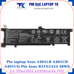 Pin laptop Asus A401LB A401UB A401UQ Pin Asus B31N1424 48Wh