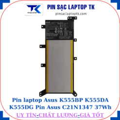 Pin laptop Asus K555BP K555DA K555DG Pin Asus C21N1347 37Wh