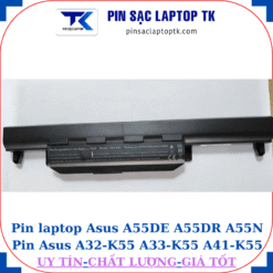 Pin laptop Asus A55DE A55DR A55N Pin Asus A32-K55 A33-K55 A41-K55