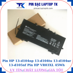 Pin HP 13-d104np 13-d104tu 13-d104ur 13-d105nf Pin HP VR03XL 45Wh