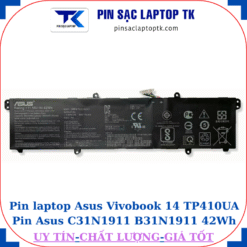 Pin laptop Asus Vivobook 14 TP410UA Pin Asus C31N1911 B31N1911 42Wh
