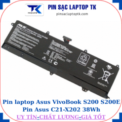 Pin laptop Asus VivoBook S200 S200E Pin Asus C21-X202 38Wh