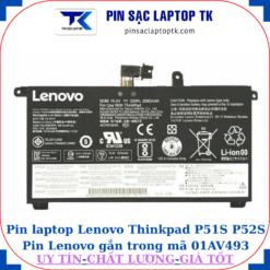 Pin laptop Lenovo Thinkpad P51S P52S Pin Lenovo gắn trong mã 01AV493