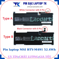 Pin laptop MSI BTY-M491 52.4Wh