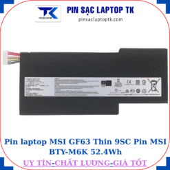 Pin laptop MSI GF63 Thin 9SC Pin MSI BTY-M6K 52.4Wh