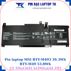 Pin laptop MSI Summit E14 A11SCS A11SCST Pin MSI BTY-M493 39.3Wh BTY-M49 53.8Wh