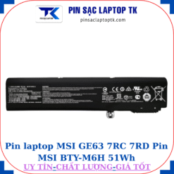 Pin laptop MSI GE63 7RC 7RD