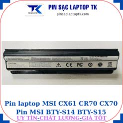 Pin laptop MSI CX61 CR70 CX70 Pin MSI BTY-S14 BTY-S15