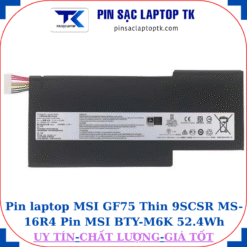 Pin laptop MSI GF75 Thin 9SCSR MS-16R4 Pin MSI BTY-M6K 52.4Wh