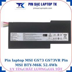 Pin laptop MSI GS73 GS73VR Pin MSI BTY-M6K 52.4Wh