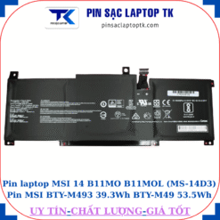 Pin laptop MSI Modern 14 B11MO B11MOL (MS-14D3) Pin MSI BTY-M493 39.3Wh BTY-M49 53.8Wh
