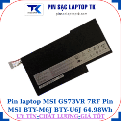 Pin laptop MSI GS73VR 7RF Pin MSI BTY-M6J BTY-U6J 64.98Wh