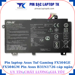 Pin laptop Asus Tuf Gaming FX504GE FX504GM Pin Asus B31N1726 cáp ngắn
