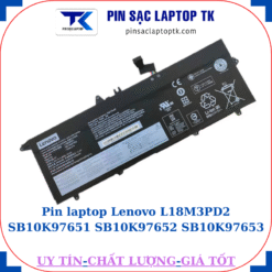 Pin laptop Lenovo L18M3PD2 SB10K97651 SB10K97652 SB10K97653