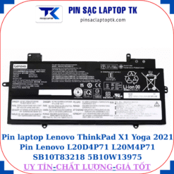 Pin laptop Lenovo ThinkPad X1 Yoga 2021 Pin Lenovo L20D4P71 L20M4P71 SB10T83218 5B10W13975