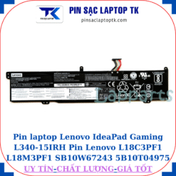 Pin laptop Lenovo IdeaPad Gaming L340-15IRH Pin Lenovo L18C3PF1 L18M3PF1 SB10W67243 5B10T04975