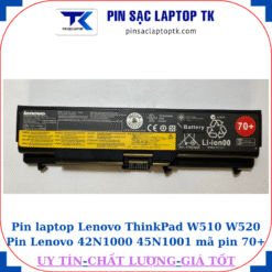 Pin laptop Lenovo ThinkPad W510 W520 Pin Lenovo 42N1000 45N1001 mã pin 70+