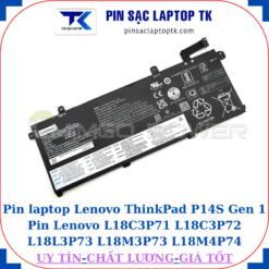 Pin laptop Lenovo ThinkPad P14S Gen 1 Pin Lenovo L18C3P71 L18C3P72 L18L3P73 L18M3P73 L18M4P74