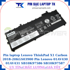 Pin laptop Lenovo ThinkPad X1 Carbon 2018-20KGS03900 Pin Lenovo 01AV430 01AV431 SB10K97586 SB10K97587
