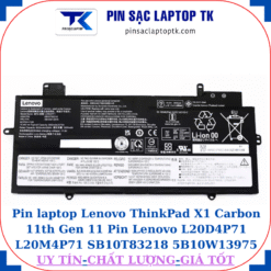 Pin laptop Lenovo ThinkPad X1 Carbon 11th Gen 11 Pin Lenovo L20D4P71 L20M4P71 SB10T83218 5B10W13975