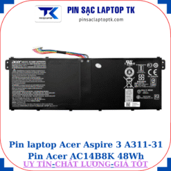 Pin laptop Acer Aspire 3 A311-31 Pin Acer AC14B8K 48Wh