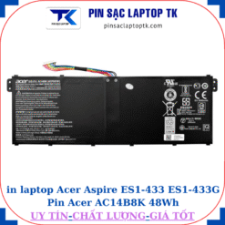 Pin laptop Acer Aspire ES1-433 ES1-433G Pin Acer AC14B8K 48Wh