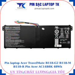 Pin laptop Acer TravelMate B118-G2 B118-M B118-R Pin Acer AC14B8K 48Wh