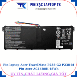 Pin laptop Acer TravelMate P238-G2 P238-M Pin Acer AC14B8K 48Wh