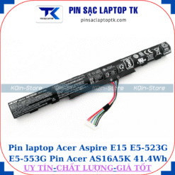 Pin laptop Acer Aspire E15 E5-523G E5-553G Pin Acer AS16A5K 41.4Wh